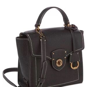 Ralph Lauren Millbrook Crossbody Leather Bag